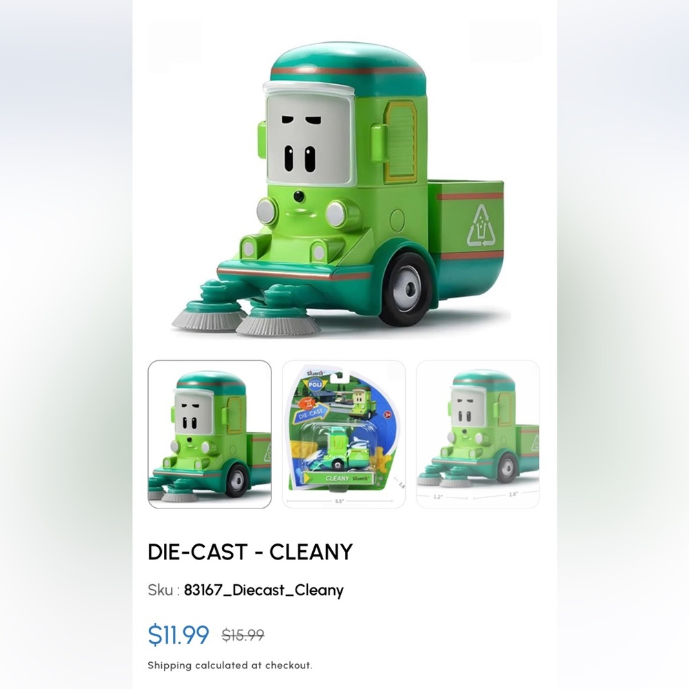 Robocar poli diecast set - Picture 9 of 10